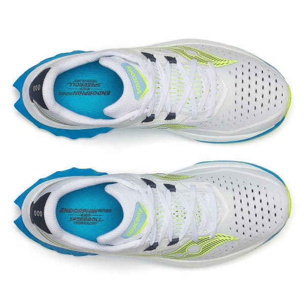 Saucony Women s Endorphin Speed 4 - White Viziblue Online Hot Sale