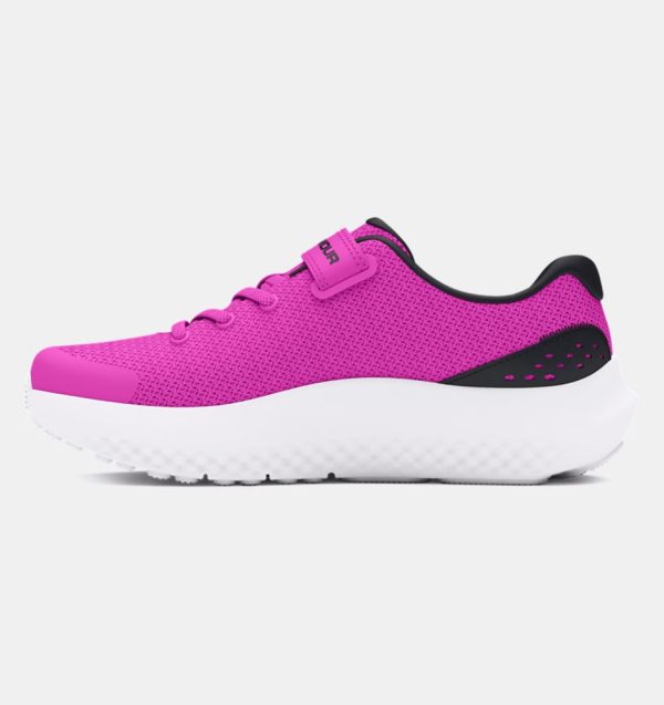 Under Armour Girls UA Surge 4 AC - Vivid Magenta Black Stellar Pink Supply