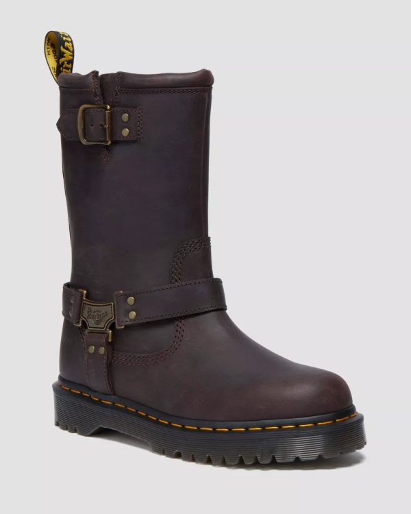 Anistone Hi Leather Biker Boots For Sale