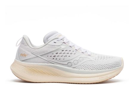 Saucony Women s Ride 17 - White Pearl For Cheap