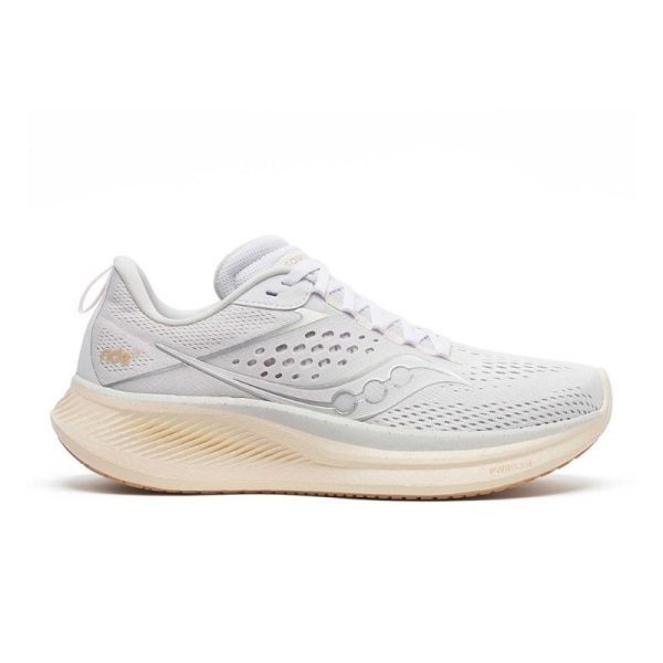 Saucony Women s Ride 17 - White Pearl For Cheap