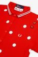 Amy Winehouse Lipstick Red Polka Dot Pique Shirt on Sale