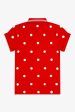 Amy Winehouse Lipstick Red Polka Dot Pique Shirt on Sale