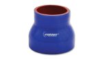 Vibrant 4 Ply Reinforced Silicone Transition Connector - 2in I.D. x 2.5in I.D. x 3in long (BLUE) Fashion