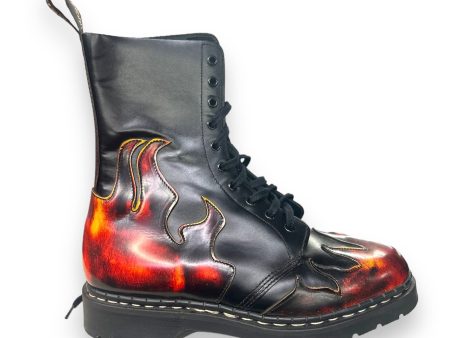 Tredair 10 Eyelet Flame Boot Fashion