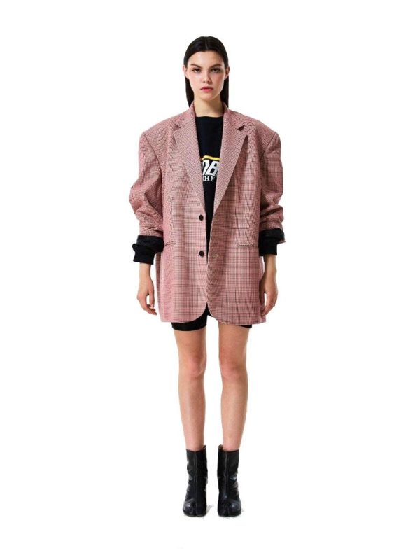 OVERSIZED SHOULDER JACKET For Cheap