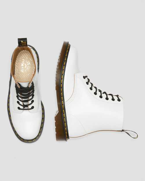 1460 White Quilon Made In England Boots Fashion