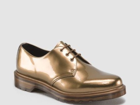 1461 Copper Spectra Patent Oxford Shoes on Sale