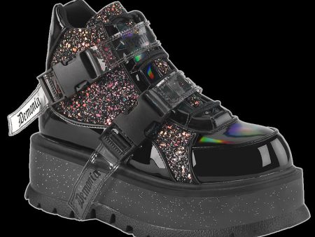 Demonia - Black Slacker Sneaker Cheap