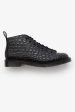 Fred Perry X George Cox Monkey Boot Embossed Leather Online Sale