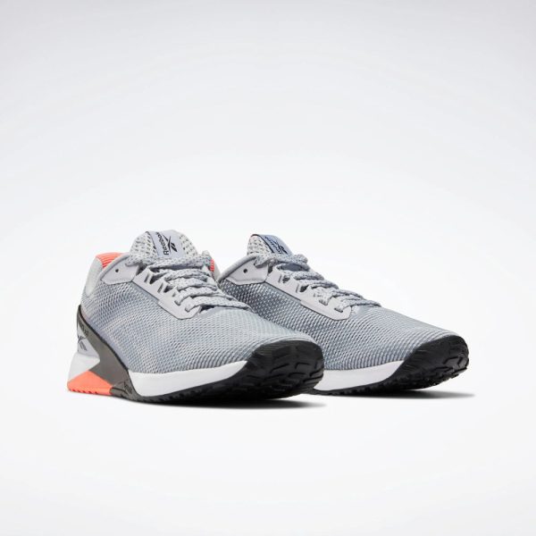 Reebok Men s Nano X1 Grit - Grey Orange Sale