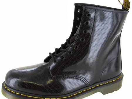 1460 Black QQ Dot Lace Up Boot For Cheap