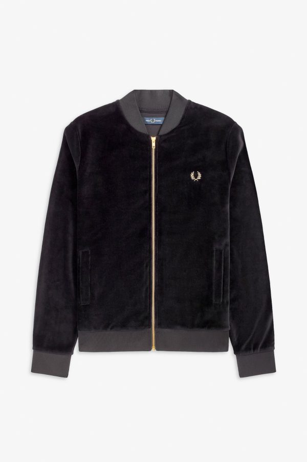 Velour Bomber Jacket Supply