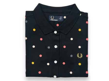 Ladies Fred Perry Multi Dot Print Shirt Fashion