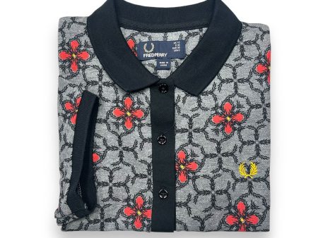 Ladies Floral Print Fred Perry Shirt Online Sale