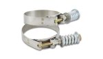 Vibrant SS T-Bolt Clamps Pack of 2 Size Range: 4.28in to 4.58in OD For use w  4in ID Coupling Hot on Sale