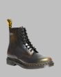 1460 Black+Multi Rainbow Rub Off Leather Lace Up Boot For Cheap