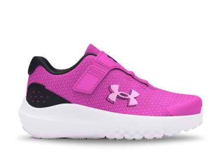 Under Armour Girls Toddler UA Surge 4 AC - Vivid Magenta Black Stellar Pink Hot on Sale