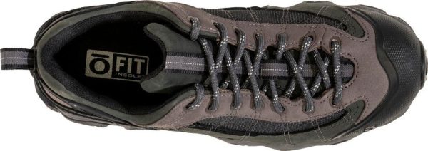 Oboz Men s Firebrand II Low Waterproof - Gray Fashion