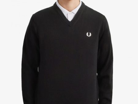 CLASSIC V NECK JUMPER on Sale