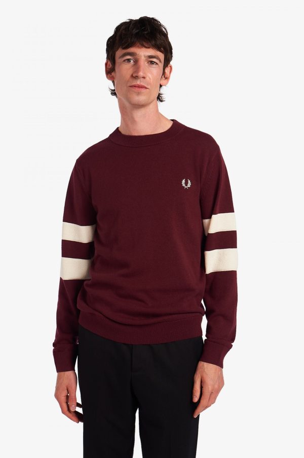 Tipped Sleeve Jumper Online now