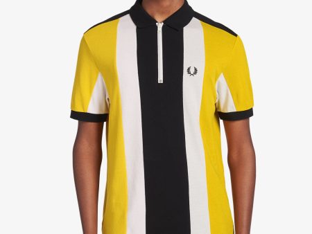 FRED PERRY BOLD STRIPE POLO SHIRT Supply