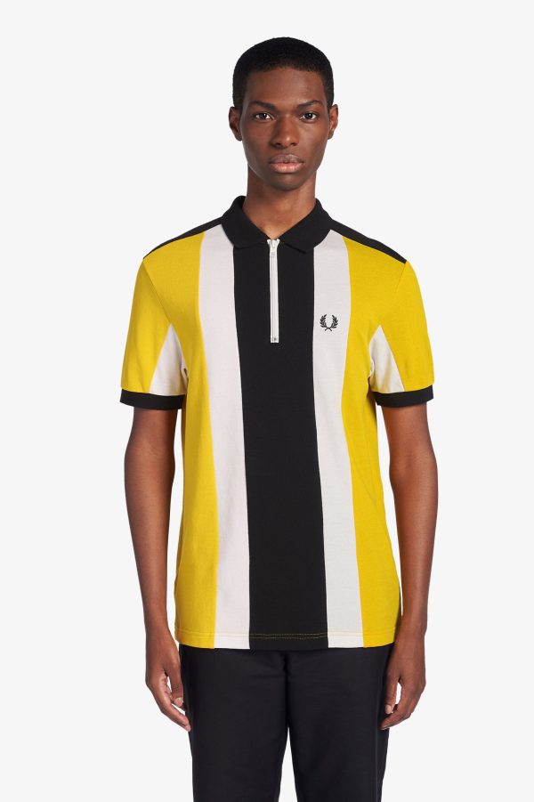 FRED PERRY BOLD STRIPE POLO SHIRT Supply