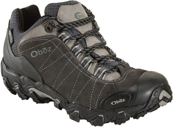 Oboz Men s Bridger Low Waterproof - Dark Shadow Online