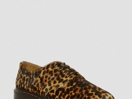 SMITHS HAIR ON LEOPARD PRINT DRESS SHOES For Cheap