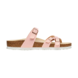 Birkenstock Franca Shiny Light Rose Embossed Birko-Flor For Discount