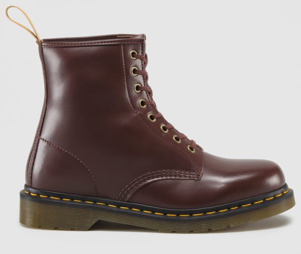 1460 Vegan Cherry Red Felix Rub Off Boot Fashion