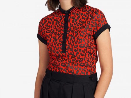 LIPSTICK LEOPARD AMY WINEHOUSE SHIRT Online Hot Sale