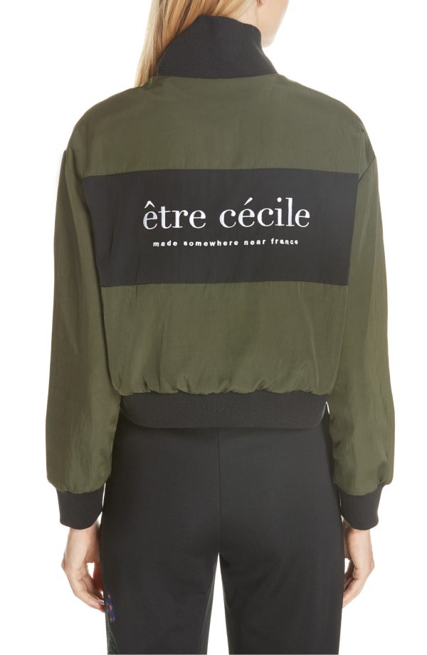 Crop Reversible Bomber Jacket Online Sale