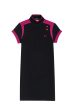 Amy Winehouse Black Panelled Pique Shirt Dress For Sale