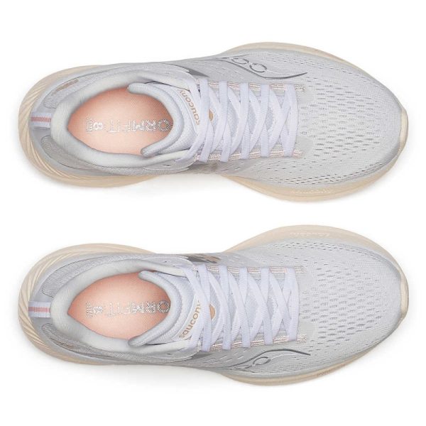 Saucony Women s Ride 17 - White Pearl For Cheap