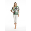 Orientique Papagayo Frill Top For Discount