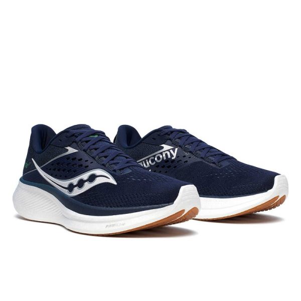 Saucony Men s Ride 17 - Navy Gum Online Hot Sale