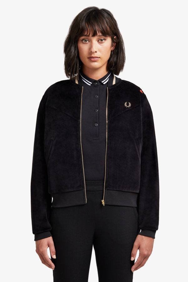 Amy Winehouse Tipped Bomber Jacket Online Hot Sale