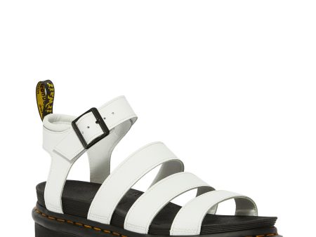 Blaire White Hydro Gladiator Sandals For Discount