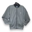 Fred Perry Tipped Bomber Neck Track Jacket Discount