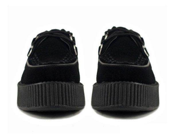 T.U.K Black Suede Viva Mondo Creeper For Discount