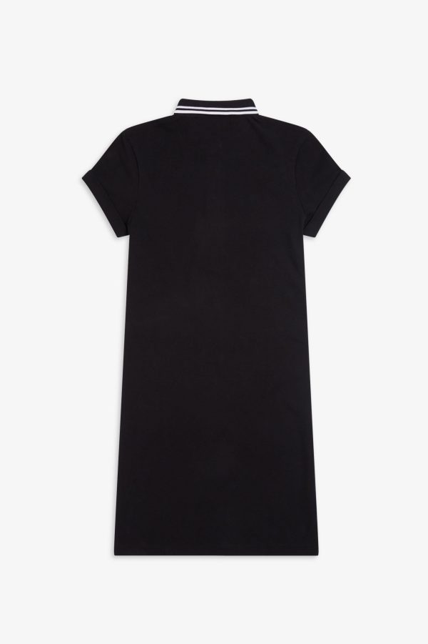 Amy Winehouse Black Twin Tipped Fred Perry Dress Online