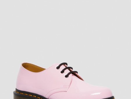 1461 Women s Pale Pink Patent Leather Oxford Shoes Hot on Sale