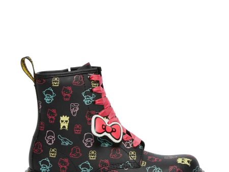 1460 Hello Kitty & Friends Black+Multi Hydro Leather Boot Online Sale