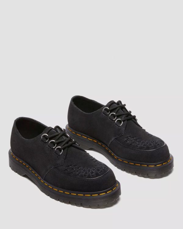 Ramsey woven suede creepers Discount