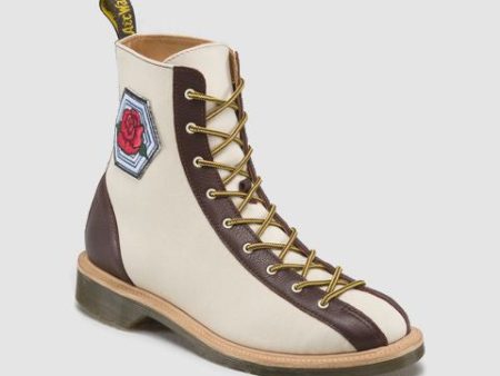 AGGY LTT BOOT DEEP MAHOGANY +PORCELAIN on Sale