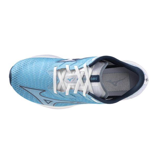 Mizuno Women s Wave Rebellion Flash 2 - River Blue Blue Wing Teal Sale