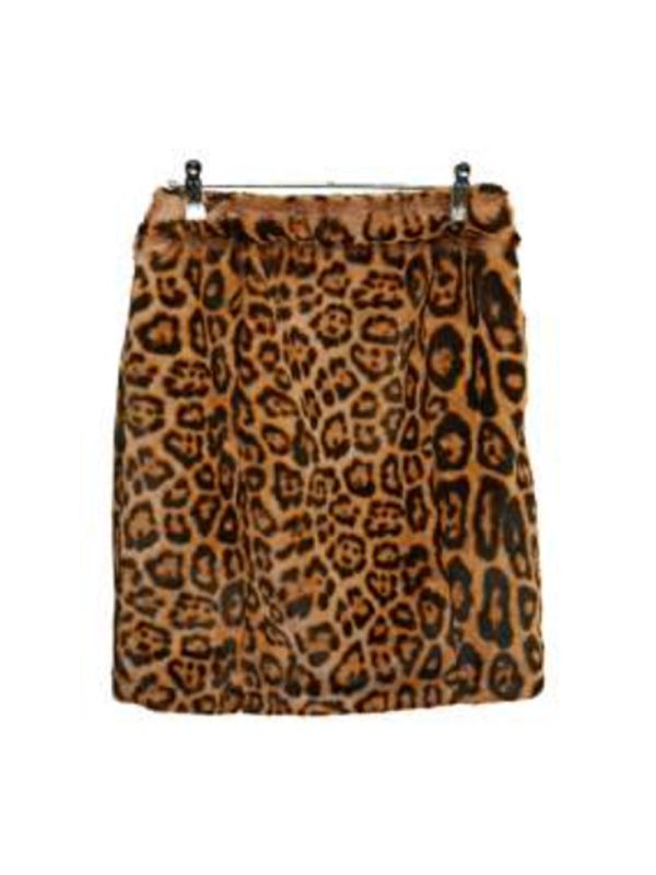 Leopard Fur Skirt Cheap