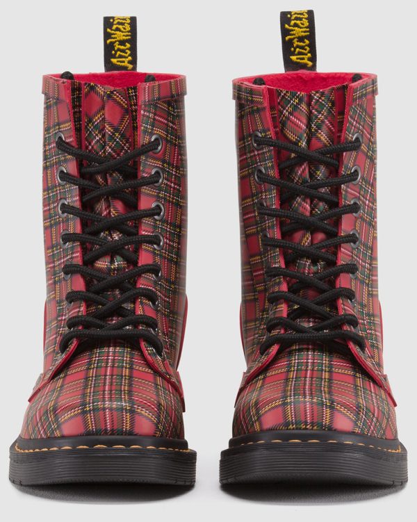 DRENCH RED STEWART TARTAN RUBBER BOOT Online Sale