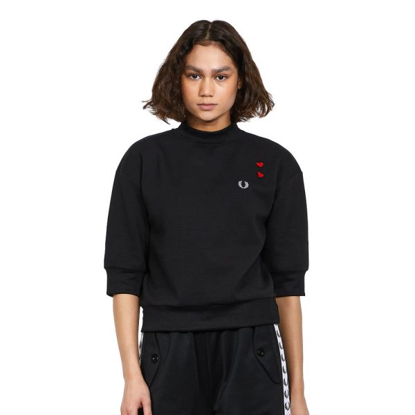 Amy Winehouse Black High Neck Sweatshirt For Cheap